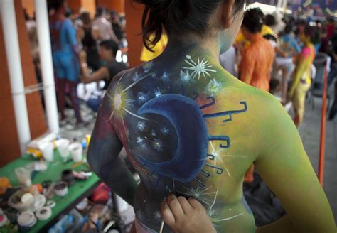 4 BEST Painted BODIES full BODY Painting on women Festival